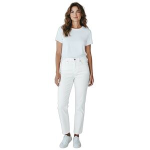 Moussy vintage off White Straight Leg Jeans premium denim Japan size 26